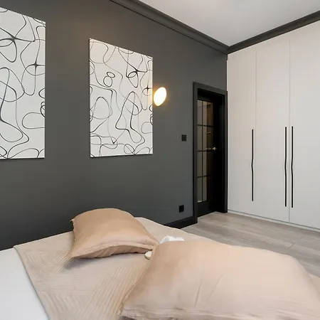 아파트 Luksusowy W Gdansku Przy Motlawie I Rynku Z Biurkiem Do Pracy Zdalnej By Renters 그단스크