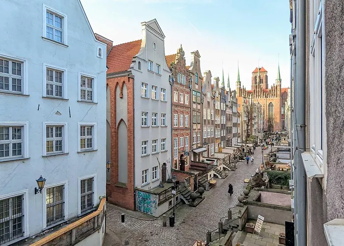 Luksusowy W Gdańsku Przy Motławie I Rynku Z Biurkiem Do Pracy Zdalnej By Renters Gdańsk