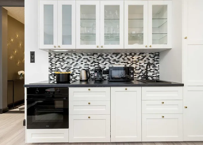 Luksusowy W Gdańsku Przy Motławie I Rynku Z Biurkiem Do Pracy Zdalnej By Renters Apartament