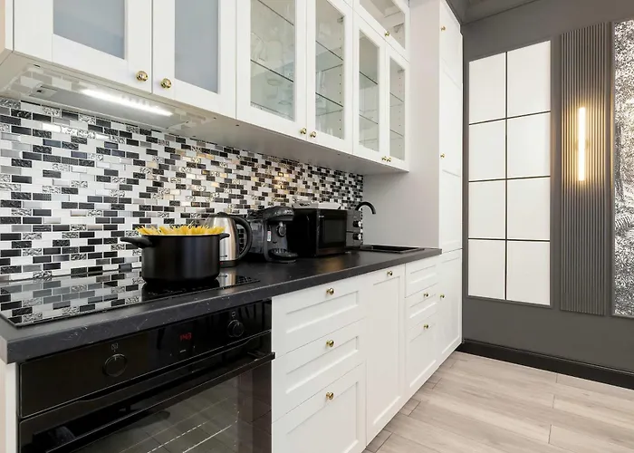 Luksusowy W Gdańsku Przy Motławie I Rynku Z Biurkiem Do Pracy Zdalnej By Renters