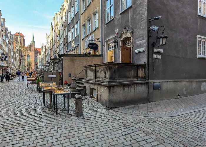 Апартаменты Luksusowy W Gdansku Przy Motlawie I Rynku Z Biurkiem Do Pracy Zdalnej By Renters Гданьск
