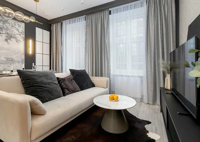 Апартаменты Luksusowy W Gdansku Przy Motlawie I Rynku Z Biurkiem Do Pracy Zdalnej By Renters Гданьск